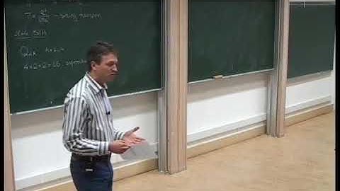 Dr. Konstantin Zarembo | Integrability in AdS/CFT I - I
