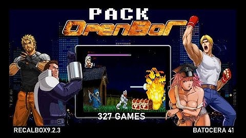 PACK OPENBOR  RECALBOX 9.2.3 /  BATOCERA 41