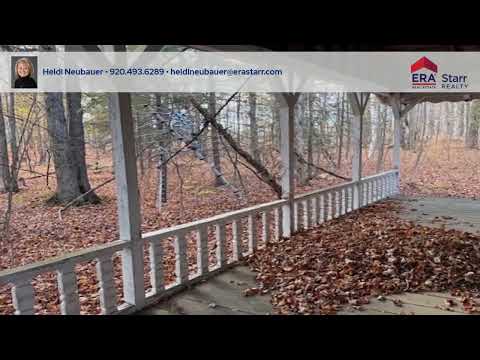 3503 County Road F, Fish Creek, WI home video tour