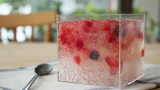 Cider jelly｜Transcription of cook kafemaru&#39;s recipe