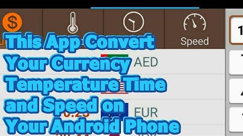 Unit converter for Android- Convert| Temp| Time| Weight| Volume