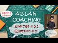 Class 9 Math Exercise 5.1 Question 2 | Step-by-Step Solution | AZLAN COACHING