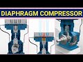 how to work diaphragm compressor/diaphragm compressor kaise kam karta hai