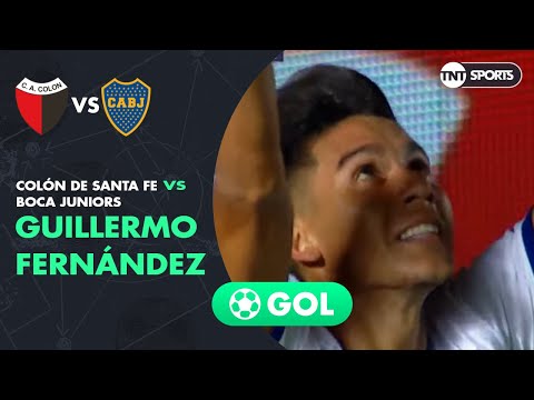 Guillermo Fernández (0-1) Colón SF vs Boca Juniors | Fecha 22 - Superliga Argentina 2019/2020