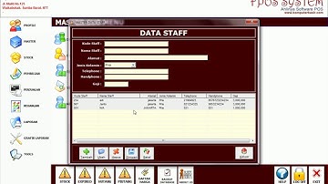 KOMPUTER KASIR DEMO APLIKASI APOTEK - MODUL MASTER