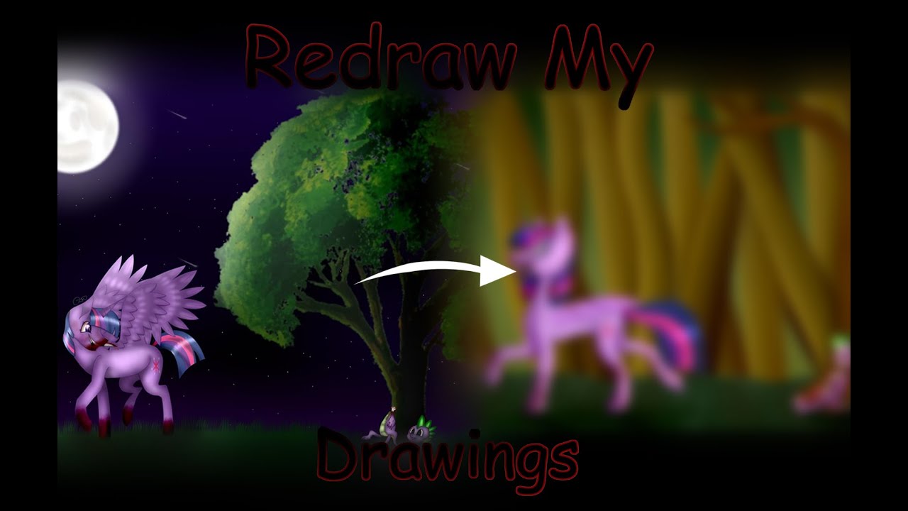 Goodbye Spike - Redraw Speedpaint MLP (GORE)