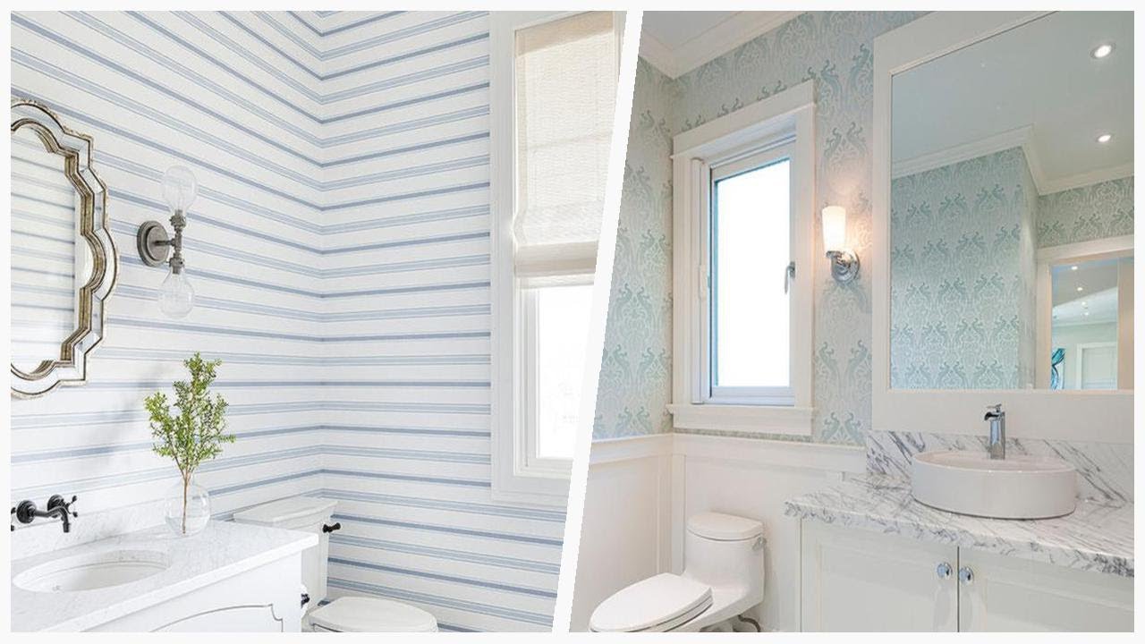 Dreamy Blue Powder Room Wall Inspirations | Designer CheatSheet