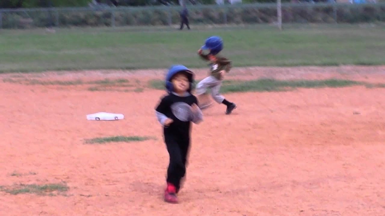 Tee ball practice YouTube