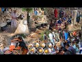 Village Wedding in Dare noor Afghanistan | Cooking Kabuli pulao in wedding ceremony | Street food
