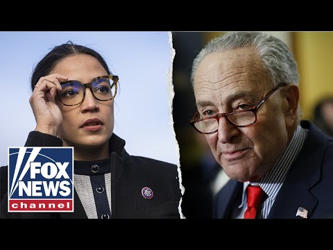 Schumer is 'AFRAID of AOC', accused of holding country 'hostage'