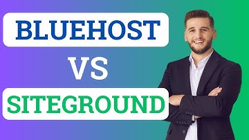 Bluehost vs SiteGround Comparison - Which one is better in 2025?