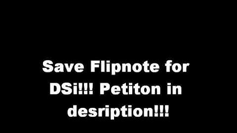 Save Flipnote Hatena for DSi! Read desc. on how to save it!
