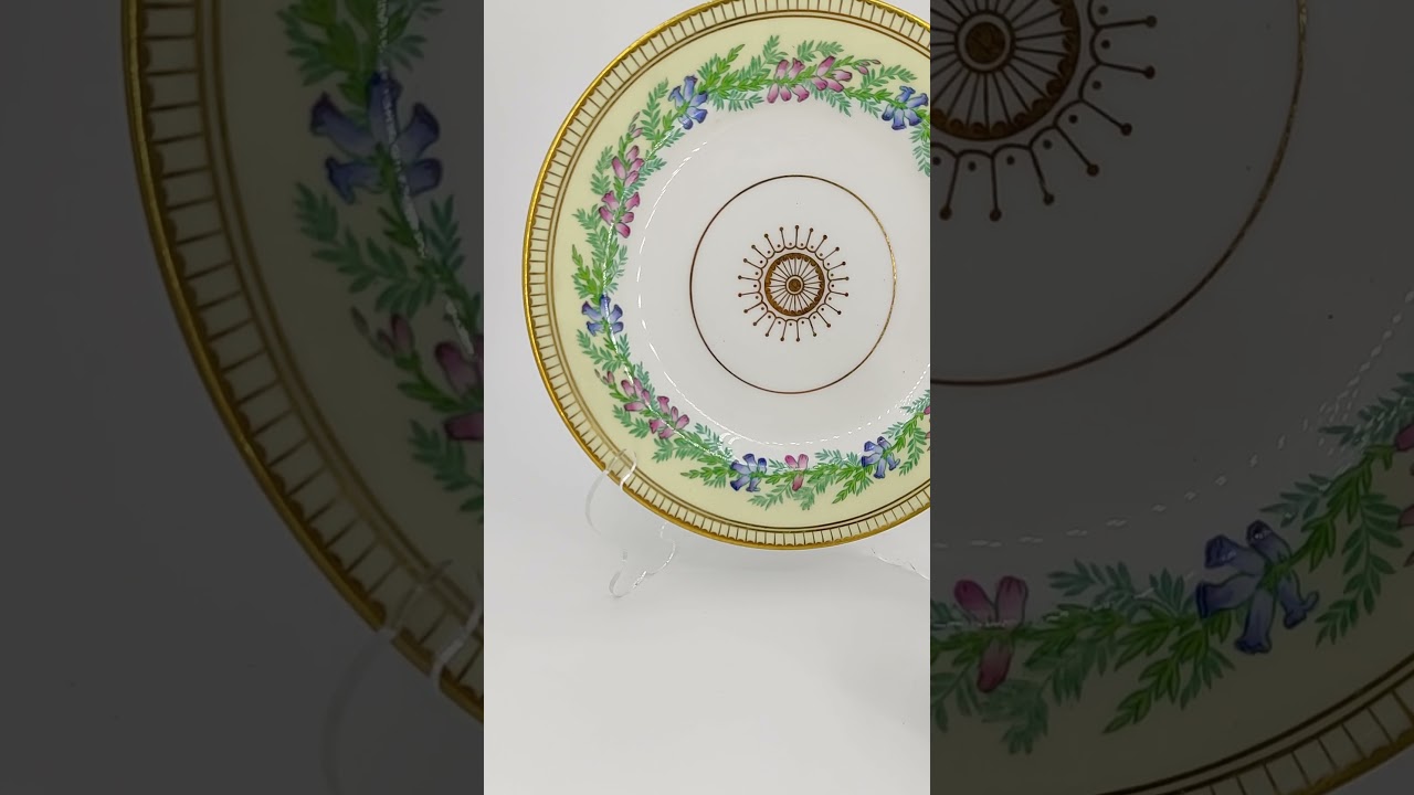 Очаровательное, старинное, чайное трио, мануфактура "Copeland", Англия, 19 век.