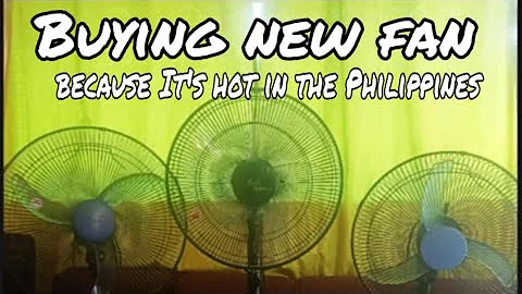 Buying Asahi Electric Fan Because its hot in the Philippines #electricfan #asahi #shoppeeTagToWin