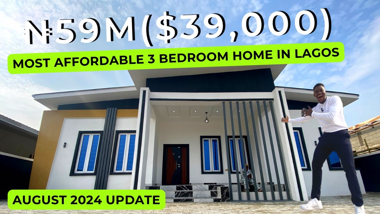 Inside A $39,000 (N59M) 3 Bedroom Bungalow For Sale In Lagos Nigeria (Awoyaya)