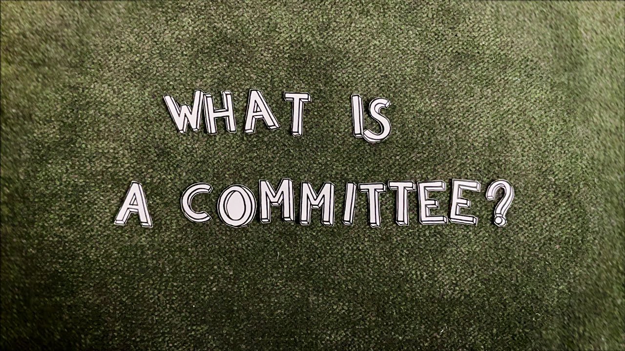 What is a committee?