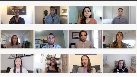 A Tribute Video Featuring Candidates from the Graduate Classes of 2020 and 2021