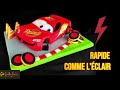 TUTO : Montage de gâteau en forme de la voiture cars (Flash mcqueen rapide comme l'éclair).