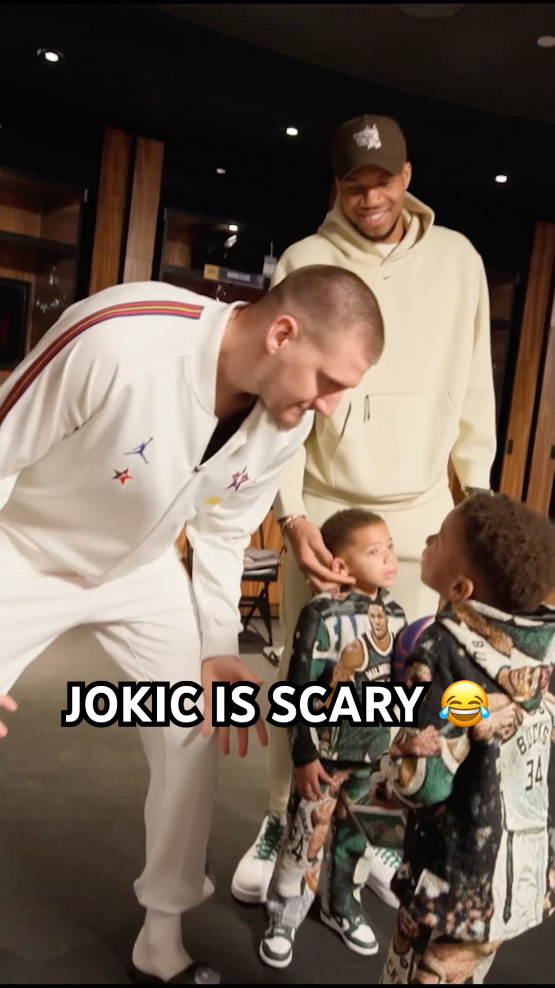 Jokic was just trying to say hi ?