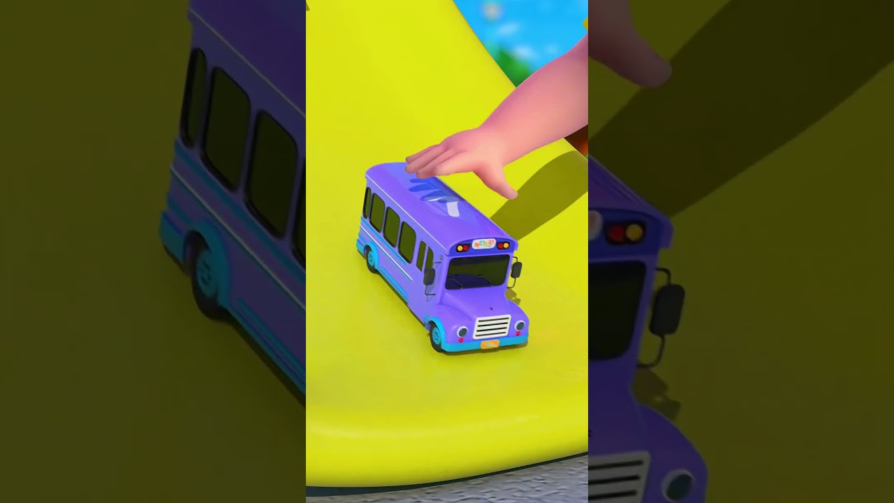 Learn Number With Ten Little Buses | Nursery Rhymes & Kids Songs |NuNu Tv