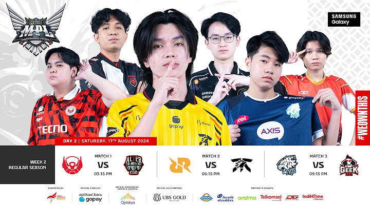 🔴 LIVE | MPL ID S14 | Regular Season Day 2 Week 2 | English