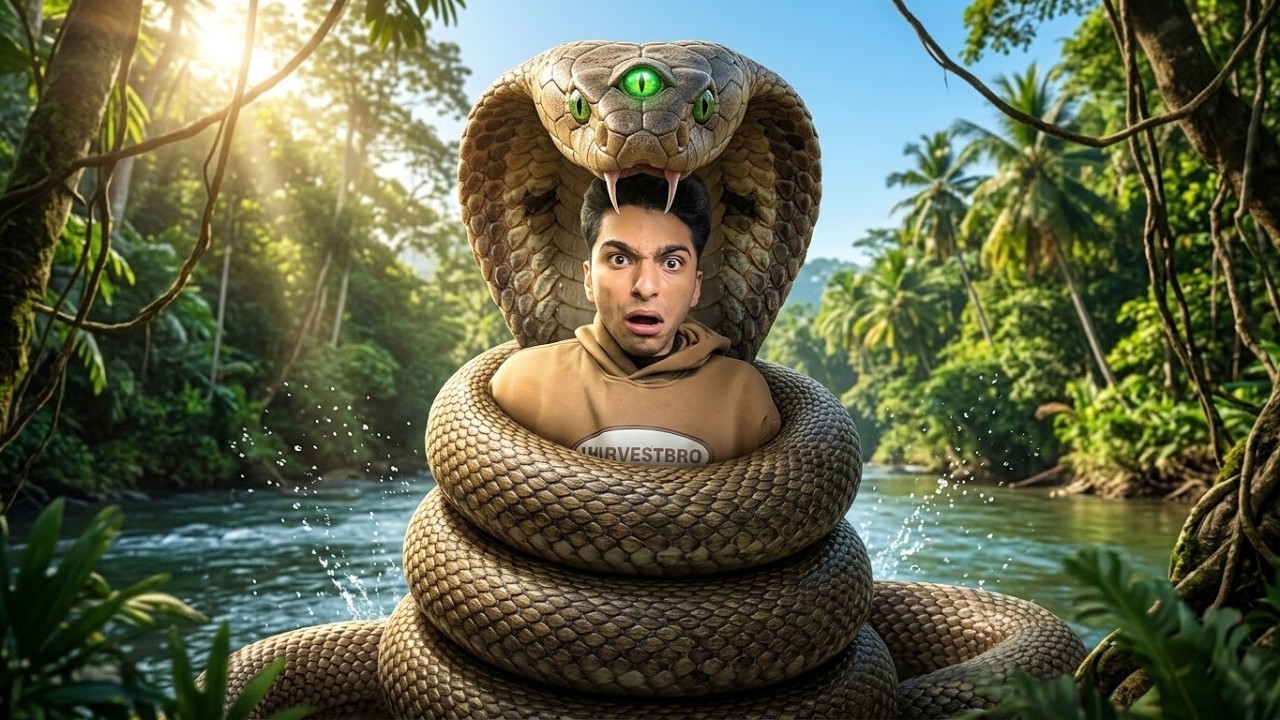 اشتغلت في وظيفه صائد ثعابن في مزرعه ولكني واجهت ملك الثعابين( رجل الثعبان )😱 | Snakehead