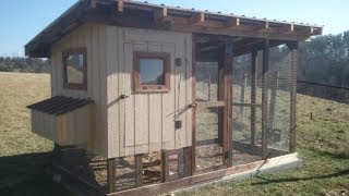 How to Raise Chickens How I Built My Chicken Coop Step by Step  DIY VLOG