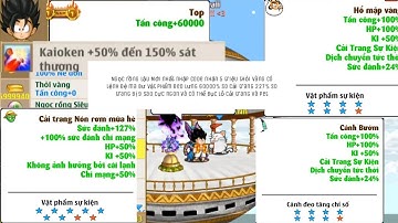 Ngọc rồng Lậu Mới Nhất Nhập code nhận 5 triệu thỏi vàng vp đeo lưng 60000% sd đồ 9 s cải trang 227%