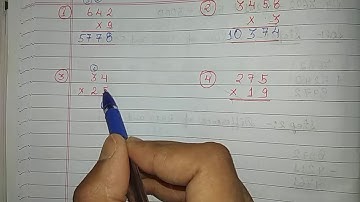 Class3 Math | Ch5 Multiplication (Part1) | Multiplication by 1 and 2-digit number | Date-9/7/20