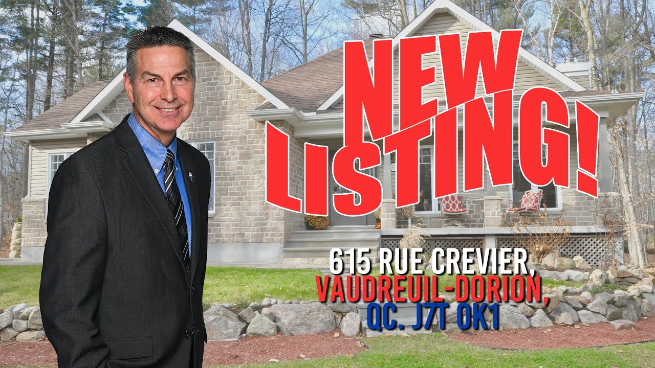 NEW LISTING 615 Rue Crevier, Vaudreuil Dorion, QC J7T 0K1 Kevin Owen