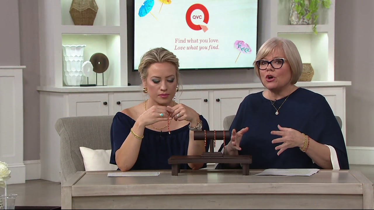 Fire Opal Bracelet, 14K Gold on QVC