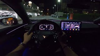2023 Cupra Formentor Vz5 25 Tfsi 390 Hp Night Pov Test Ride 115 ambient Light Carinik