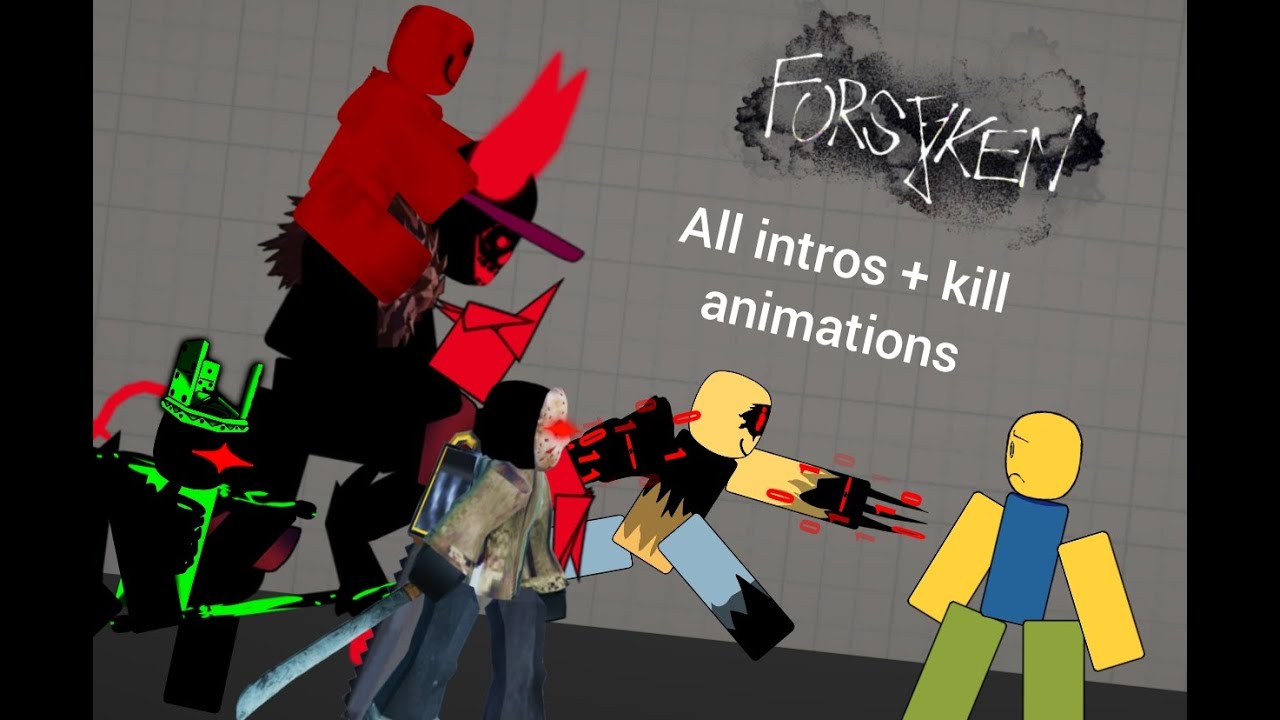[Dc2|forsaken] all killer intros + kill animations - YouTube
