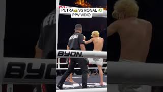 main event Ronal vs putra         #fight #byon #indovsmalay #kickstriking
