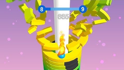 Stack Ball 3D - Gameplay Showcase (iOS) and Android