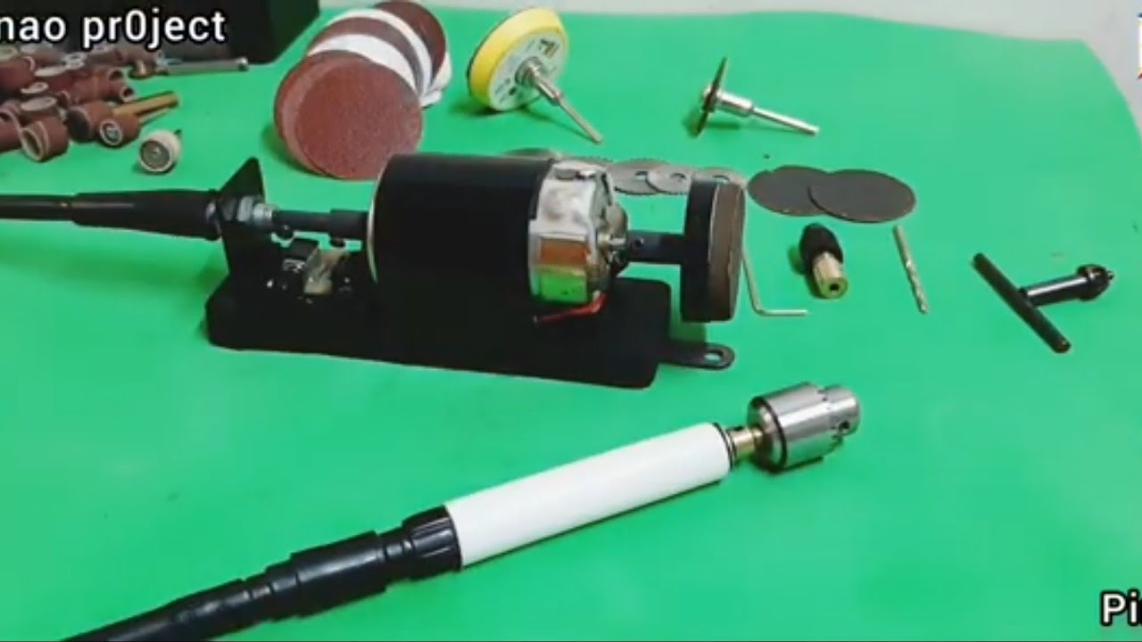 How to make a Flexible shaft wiht dremrl tool DIY homemade