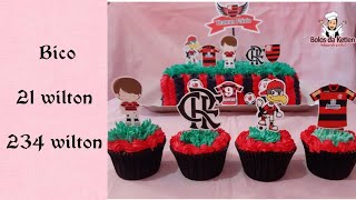Featured image of post Topper De Cupcake Do Flamengo Para Imprimir Edible cupcake toppers and cake toppers from frosting sheets to top your desserts