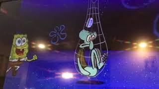 LOOK MR KRABS CLEAN FLOORS AND TaBLES AND DISHES