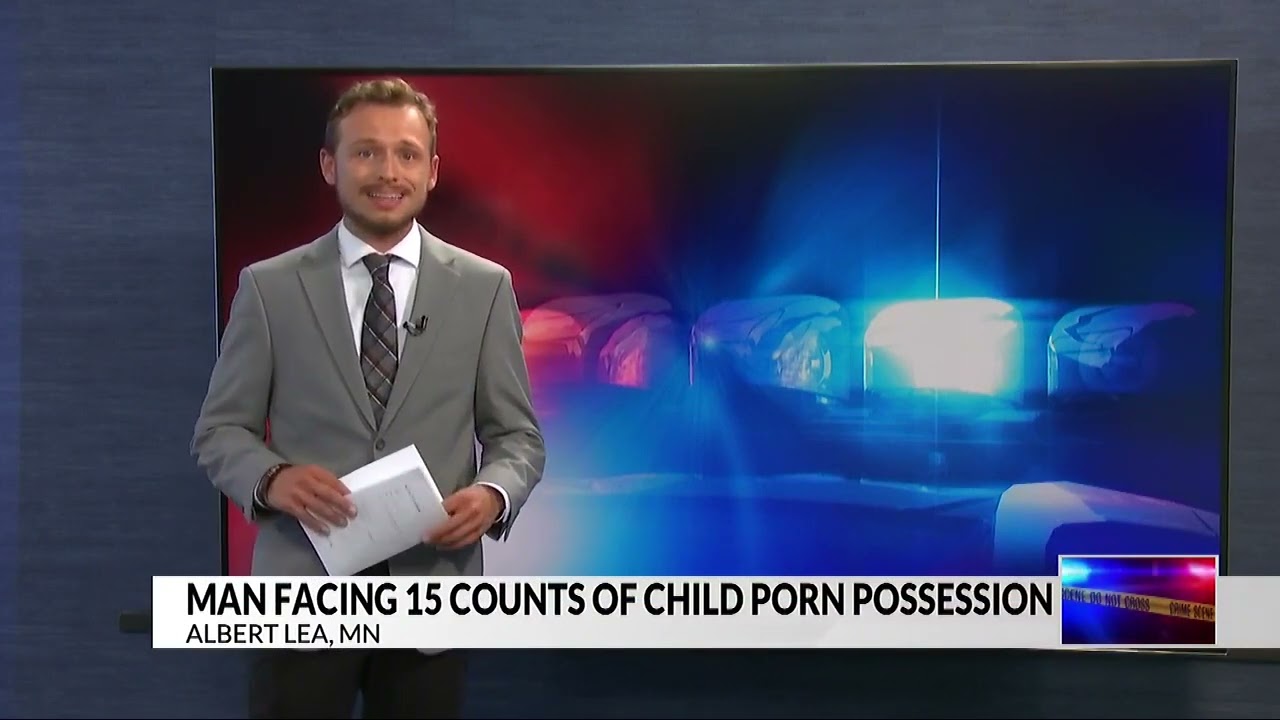 Albert Lea man appears on 15 child porn charges - YouTube
