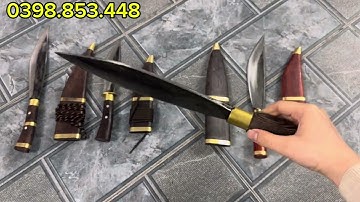 Dòng Dao Mèo Chuyên Đi Rừng Chặt Cây Chặt Xương