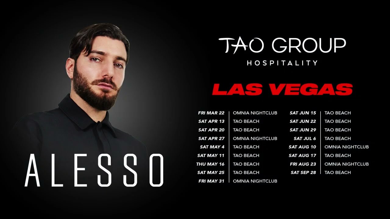 Alesso Live In Las Vegas: Tao Group Hospitality Residency 2024