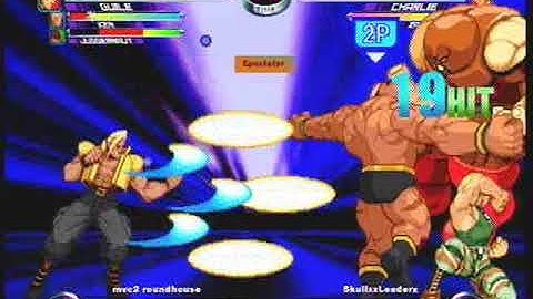 MvC2: Charlie 3x Sonic Break 60% Assist Punish Sequence by Tenderloin