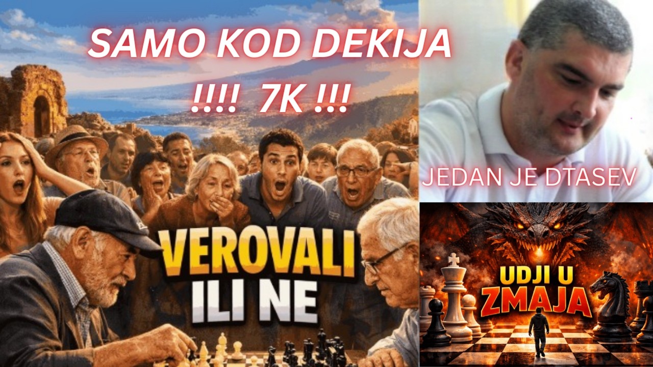 7.000 KLIPOVA 🔥 SAMO KOD DT Chess | JEDAN JE DTASEV ❤️📢🌍🤝😄💪♟️
