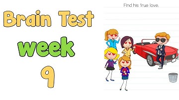 Brain Test Week 9 Find his true love Walkthrough Solution