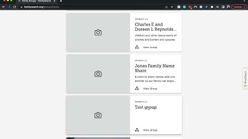 Create a Family Group in Family Search | How to share family names easy | Family Search Tutorial