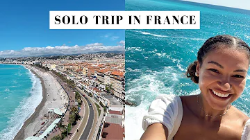 solo trip in the south of france | nice, monaco, and menton!!
