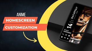 Anime Homescreen Setup | Nova Launcher | Android Tutorial screenshot 1