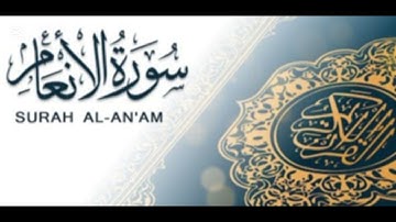سورة الأنعام تلاوة رائعه خاشعه للشيخ (ماهر المعيقلي)