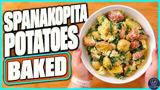 The Ultimate Mediterranean Side Dish | Spanakopita Potatoes