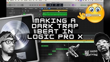 SILENT COOK UP - MAKING A DARK TRAP BEAT IN LOGIC PRO X